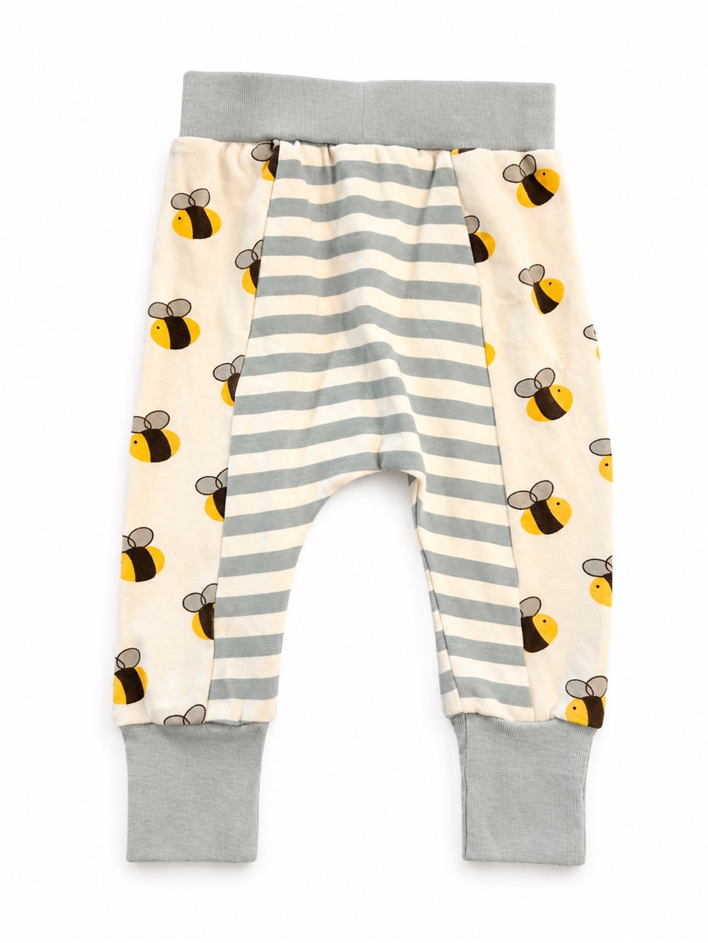 Cat & Dogma Organic Cotton Bee Harem Pants NWT 6-12M Baby - Picture 2 of 4
